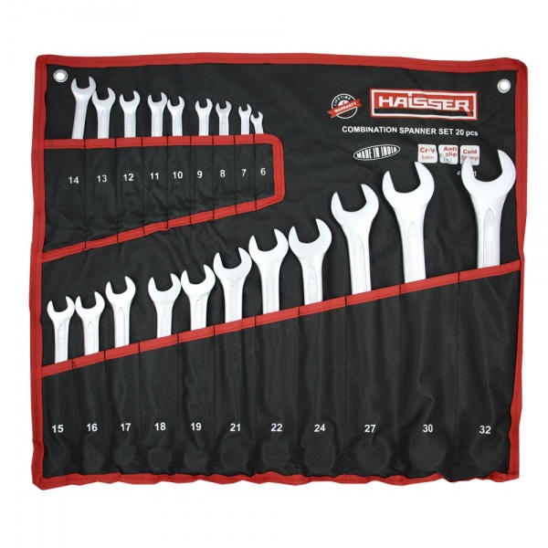 Набор ключей комбинированных Haisser 20 шт. 48481