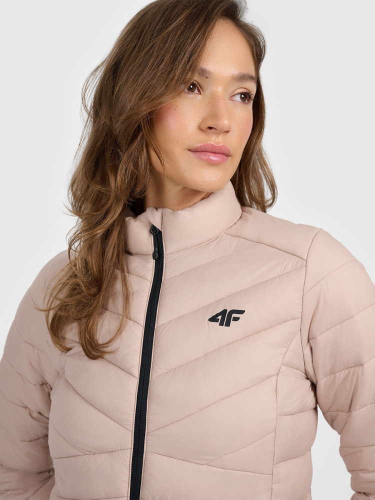 Куртка жіноча 4F DOWN JACKET F0855 4FWSS26TDJAF0855-83S р.XS бежева