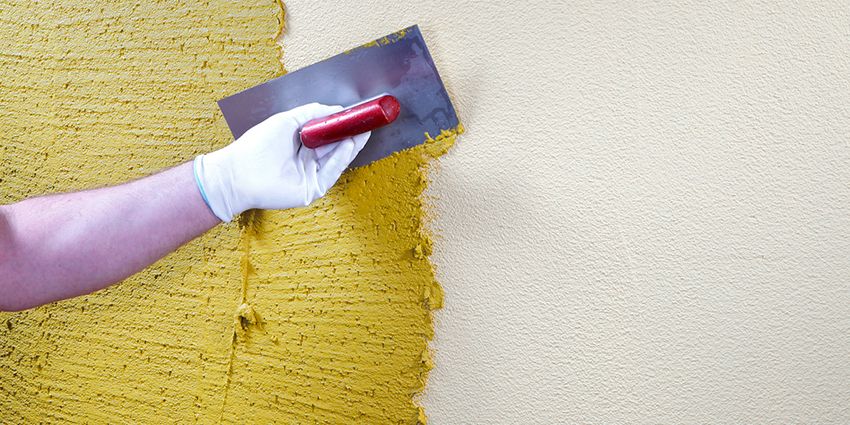 технология нанесения декоративной штукатурки