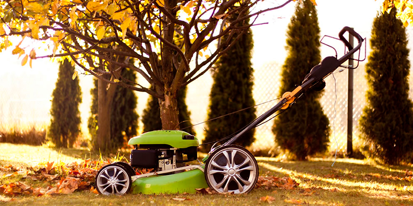 консервація садово-паркової техніки