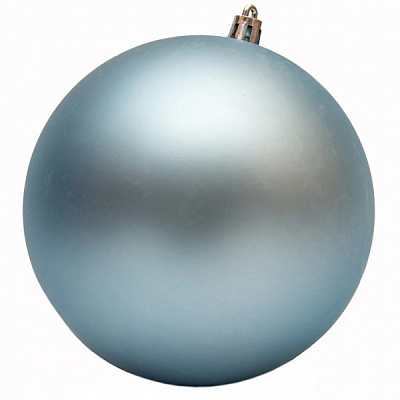 Шар новогодний Девилон 12 см, 891350 голубой