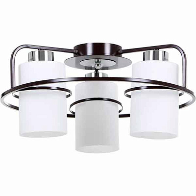 Люстра стельова Accento lighting Normandia ALPL-PL17108-3 3x60 Вт E27 венге