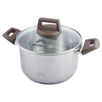 Каструля з кришкою Vincent 20 см 3,3 л VC-3186-20