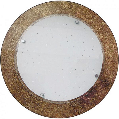 Світильник стельовий Декора НББ 32440 Мрія Quadro LED 24 Вт мідь