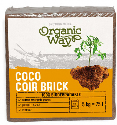 Волокно кокосове Seklos Organic Way 5 кг 75 л
