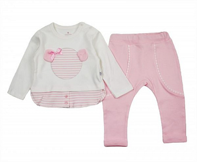 Комплект Bi Baby з бантиком 59387 р.80 мульті