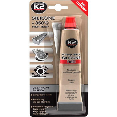 Герметик K2 Sil Red червоний 85 г