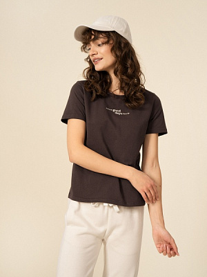 Футболка Outhorn TSHIRT F413 OTHSS23TTSHF413-80S р.S коричневий