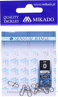 Застежка Mikado Fastlock №0 12 кг 10 шт. американка