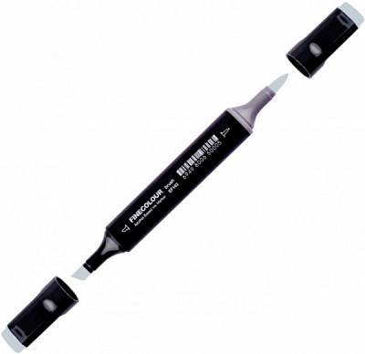 Маркер спиртовий FINECOLOUR EF102-86 сіро-синій №5