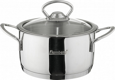 Кастрюля с крышкой Mini 1,2 л Flamberg