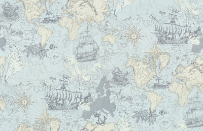 Шпалери вінілові на флізеліновій основі Vinil Одісея декор ЭШТ 6-1539 1,06x10,05 м
