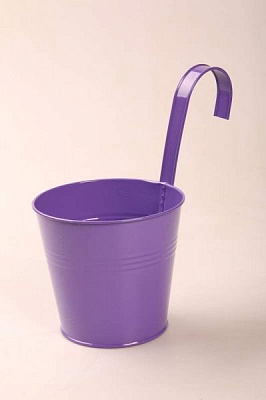 Кашпо підвісне Flor круглий 2л фіолетовий