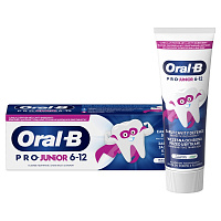 Зубна паста Oral-B Pro Junior від 6 до 12 років 75 мл
