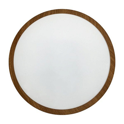 Светильник светодиодный LightMaster CE1011 Wooden c пультом д/у 36 Вт белый 3000-6500 К 