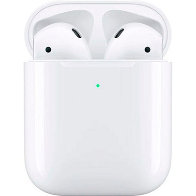 Навушники Apple AirPods with Wireless Charging Case white