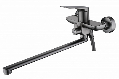 Смеситель для ванны Mixxen IQ графит с/акс. L320 MXKL0677GG