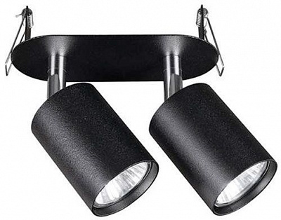 Светильник точечный Nowodvorski Eve Fit 35 Вт GU10 черный 9398 