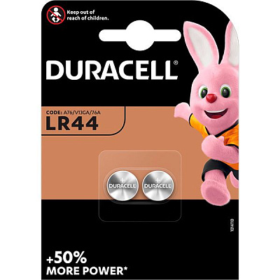 Батарейки Duracell LR44 2 шт. 