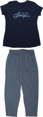 Комплект женский Nika Ledi 10773 р. XXXL синий 