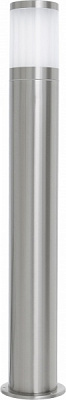 Ліхтарний стовп Globo Xeloo E27 60 Вт IP44 нержавіюча сталь із білим 32016