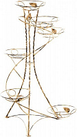 Підставка для рослин ВКВ-Сервіс на 6 горщиків Вежа №6 55х100 см 