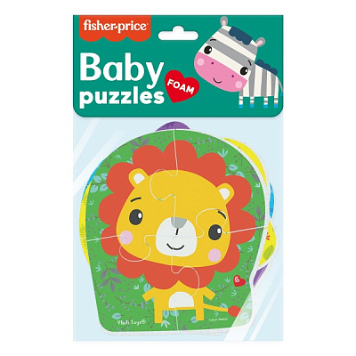 Набір м'яких пазлів Vladi Toys Baby puzzles Лев VT1106-69
