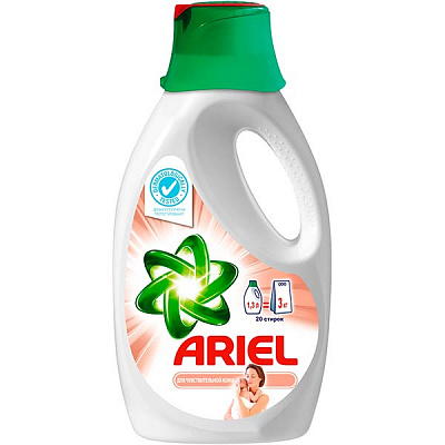 Гель для стирки Ariel Для чувствительной кожи 1.3 л