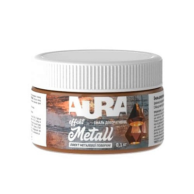Декоративна фарба Aura® Effekt Metal бронза 0,1кг