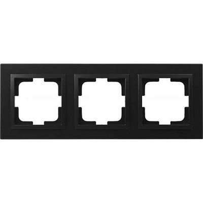 Рамка тримісна Mono Despina універсальна графіт 102-200000-162