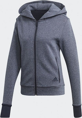 Джемпер Adidas W VER FZ HD FL4213 р. S темно-синій