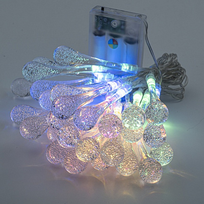 Декоративна гірлянда Altalusse (INL-2709B-30 Multicolor) вбудований світлодіод (LED) 30 ламп 4,5 м