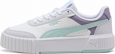 Кроссовки для девочек Puma Carina Mia Jr 40374606 р.37,5 белые