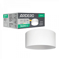 Светильник светодиодный ARDERO 4000 К белый матовый AL544 30 w