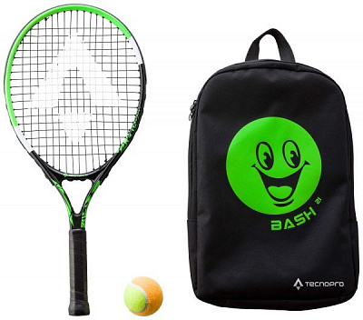Ракетка для великого тенісу TECNOPRO р. OS Bash 21 w/ Backpack 288353-901050
