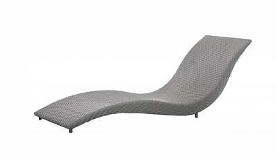 Шезлонг TERICO Бали серый 70x175 см 