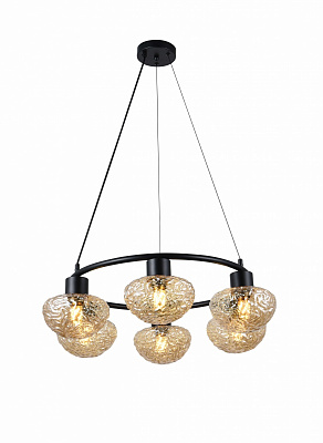 Люстра Sensio Elystrum 6x40 Вт E27 черный LS-07805/6B-40W