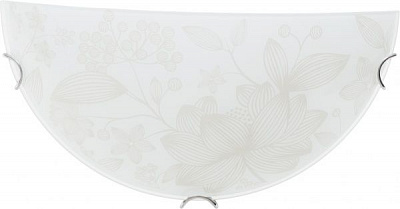 Светильник настенный Декора Флора 1x60 Вт E27 белый 24291 1/2 gl 