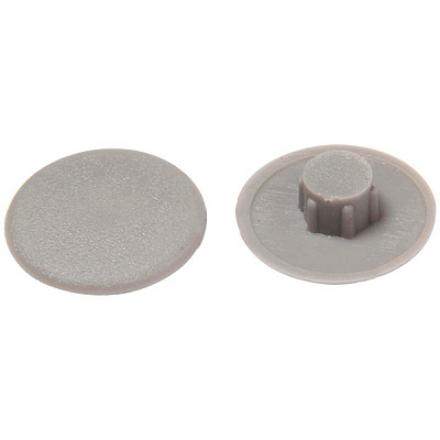 Заглушка на конфирмат серая 50 шт