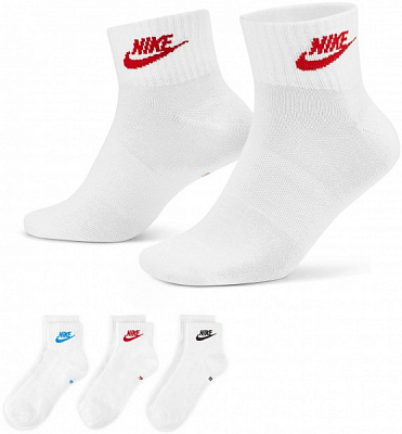 Шкарпетки Nike EVERYDAY ESSENTIAL DX5074-911 р.XL білий