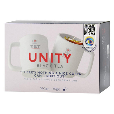 Чай черный ТЕТ UNITY 50 шт. 2 г