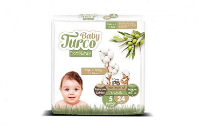 Подгузники Baby Turco Junior 12-25 кг 24 шт.