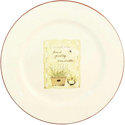 Тарілка десертна Квітник 21 см Bella Vita