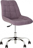 Кресло Nowy Styl NICOLE GTS (J) CHR68 (CH) SORO-65 фиолетовый 