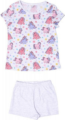 Піжама дитяча для дівчинки Татошка р.128 сірий