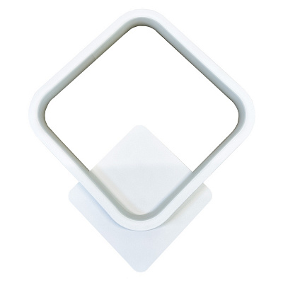 Бра Luminaria 21 Вт без цоколя белый QUADRO 21W S WHITE