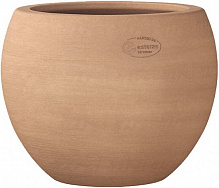 Вазон керамический Terraneo Dego 36x28 cм круглый 9л терракот (700109) 