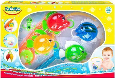 Игровой набор Bebelino Рыбалка с удочкой и сачком