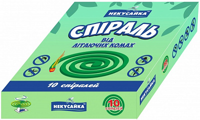 Спіраль Некусайка від літаючих комах 125 г