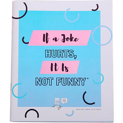 Зошит шкільний ДоброPhone 3 Hurts 96 аркушів у клітинку Мрії збуваються